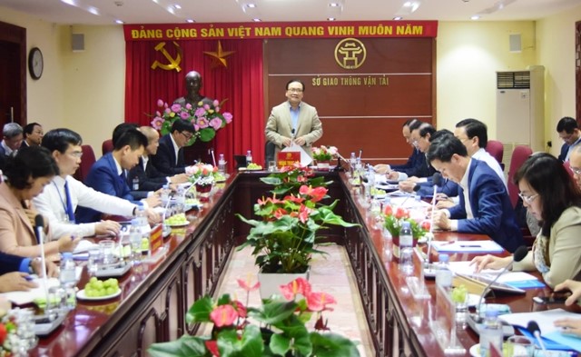 Phó Chủ tịch Thường trực HĐND TP dự buổi làm việc của Bí thư Thành ủy tại Sở GTVT